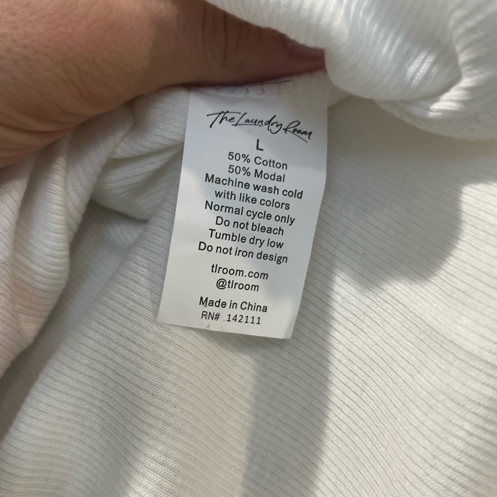 The Laundry Room Revolve Rodeo Rib Tank Top Size L - Picture 4 of 5